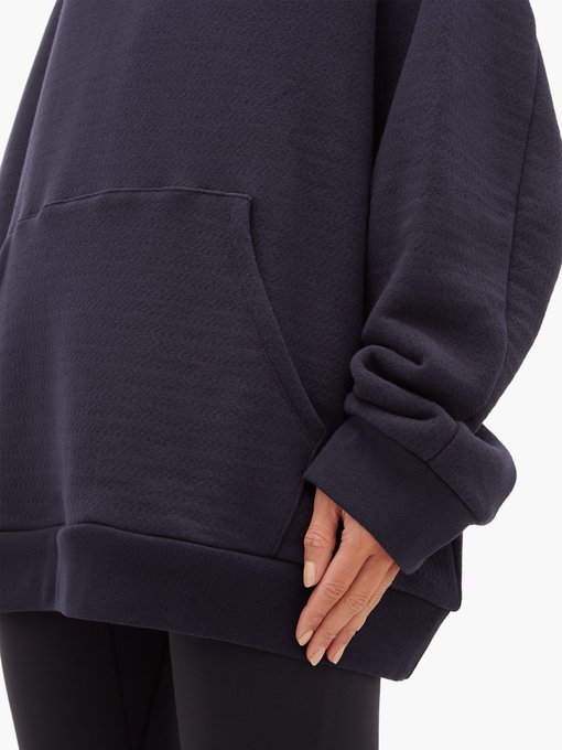 Oversized cotton-jersey hooded sweatshirt | Raey | MATCHESFASHION US