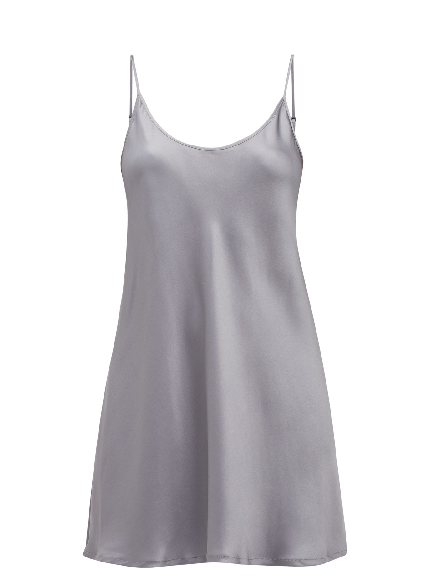 grey slip dress