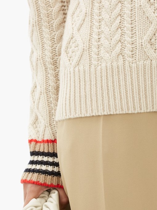 burberry knit sweater