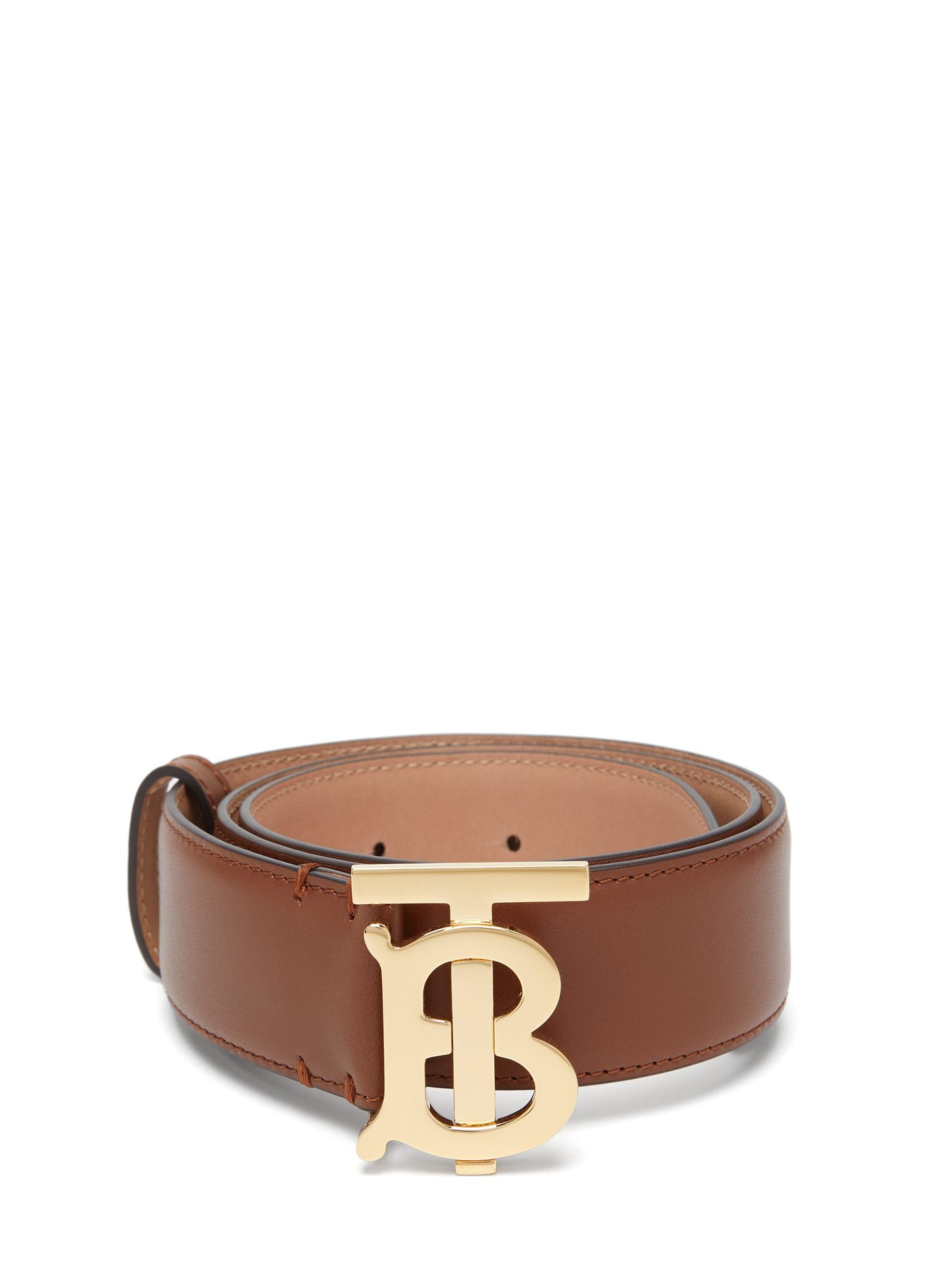 burberry leather belt