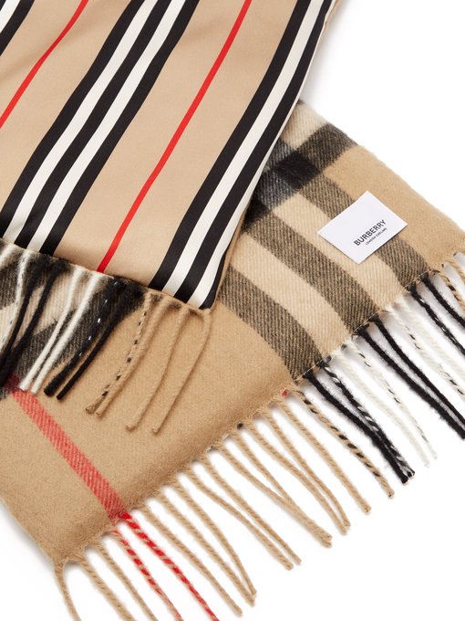 burberry cashmere silk scarf
