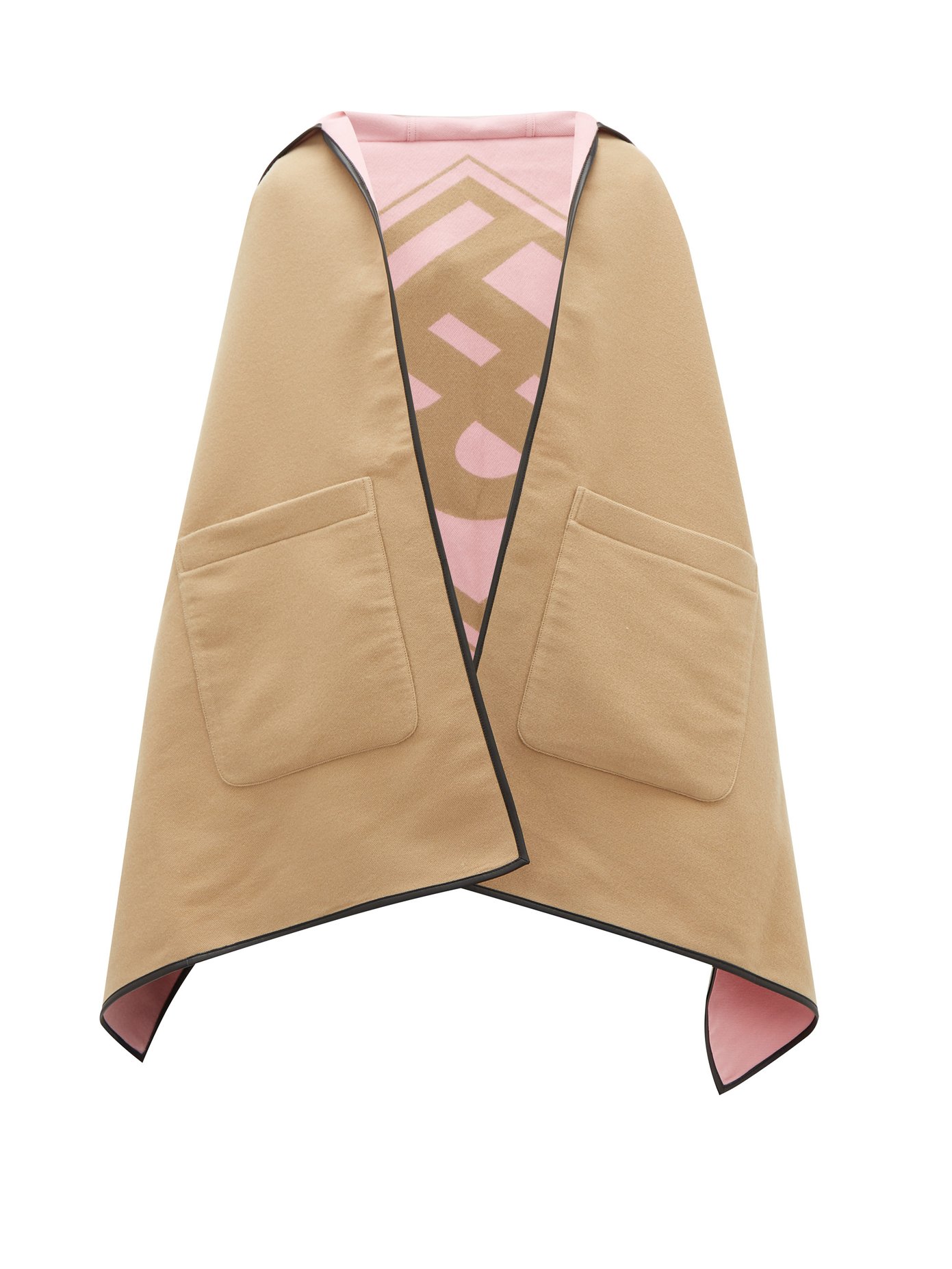 burberry hooded cape