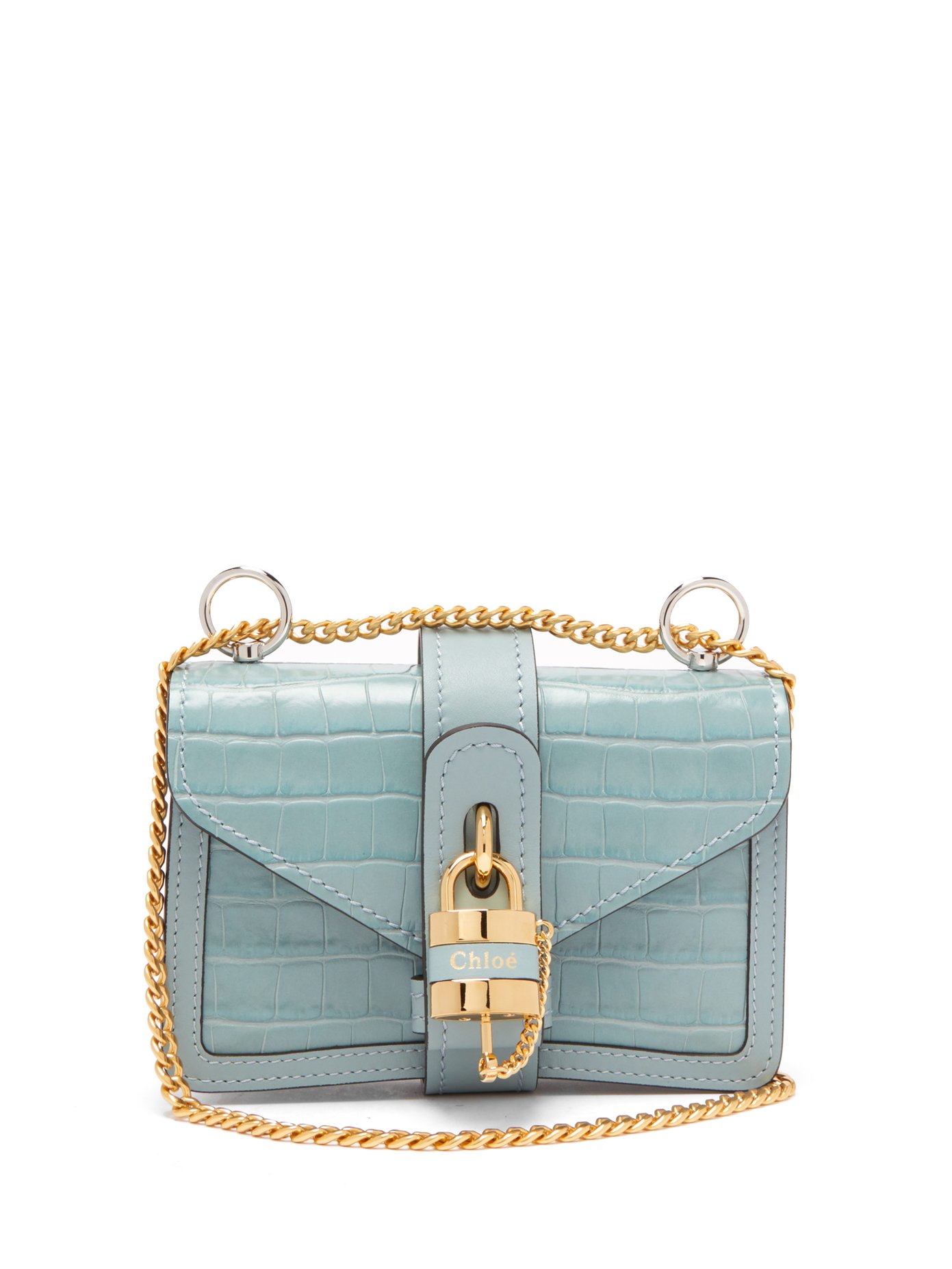 chloe blue handbag