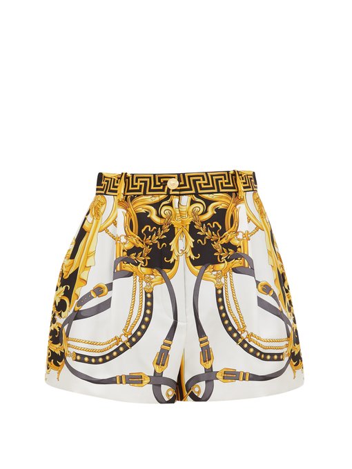Buy > versace silk shorts mens > in stock