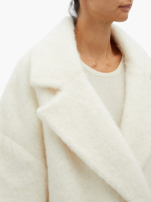 Double-breasted wool-blend blanket coat | Raey | MATCHESFASHION UK