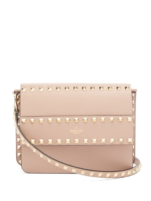 valentino garavani rockstud leather crossbody bag