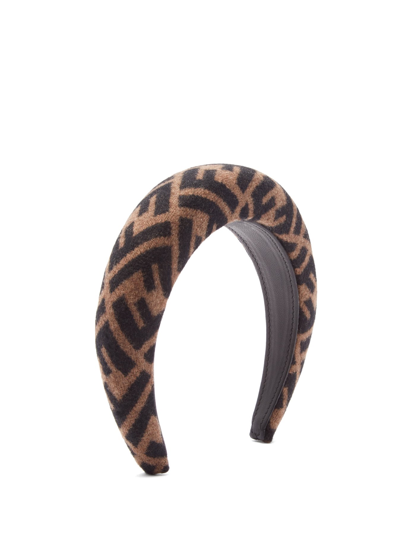 FF logo wool-blend headband | Fendi 