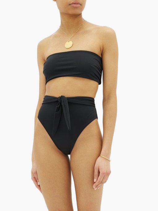 mara hoffman abigail bandeau bikini top