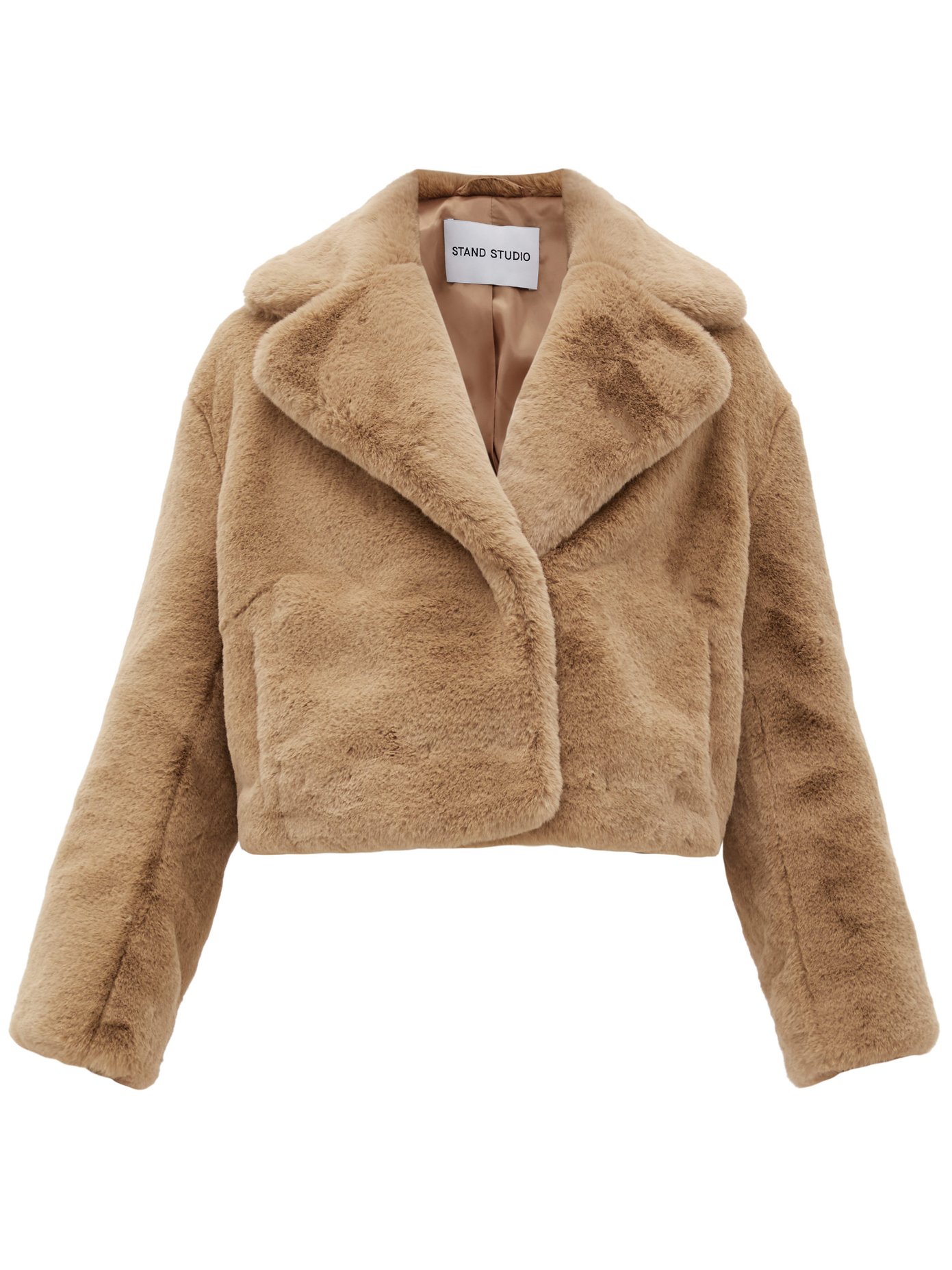 Janet faux-fur jacket | Stand Studio 