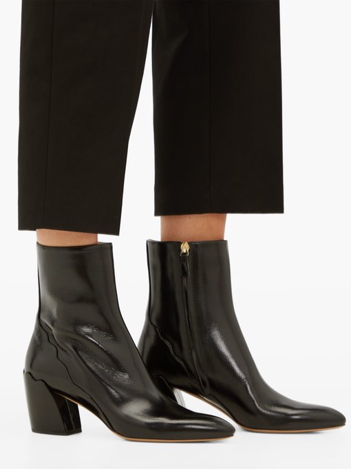 Lauren leather ankle boots | Chloé 