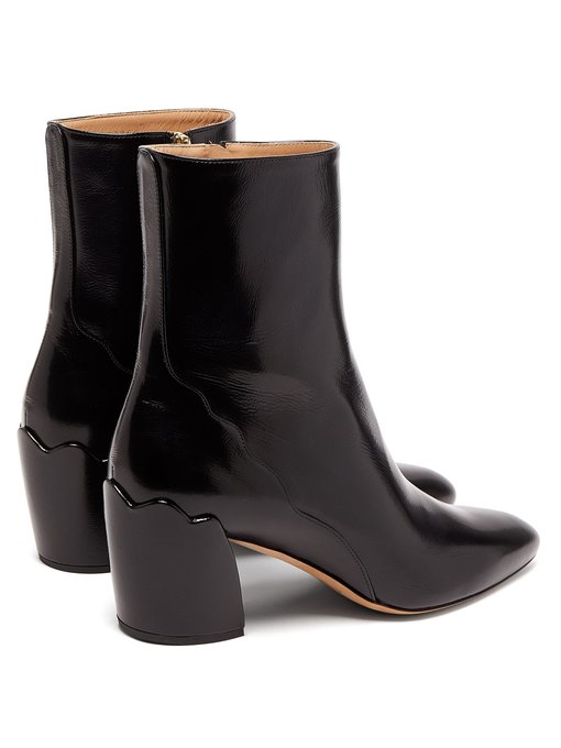 Lauren leather ankle boots | Chloé 
