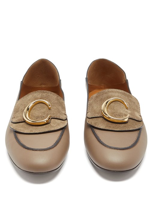 collapsible heel loafers