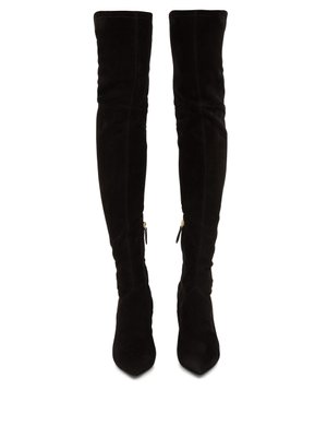 designer over the knee boots