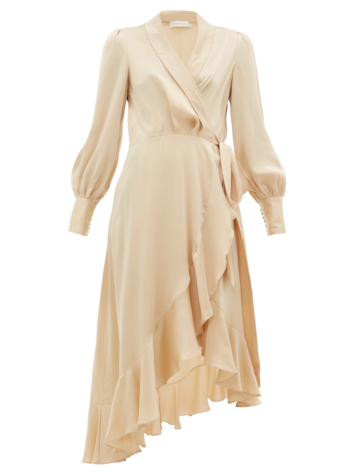 Midi Silk Wrap Dress on Sale, UP TO 52 ...