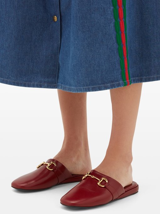 gucci red slippers