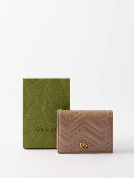 GG Marmont quilted-leather wallet | Gucci | MATCHESFASHION UK