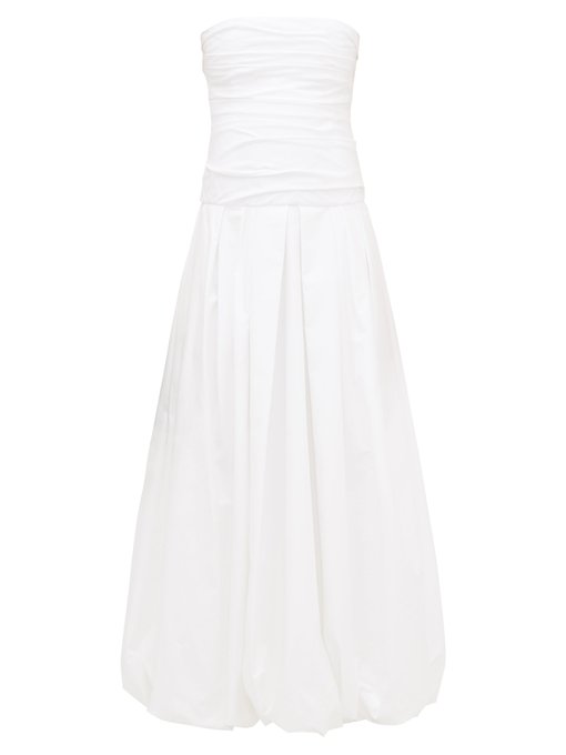 khaite white dress