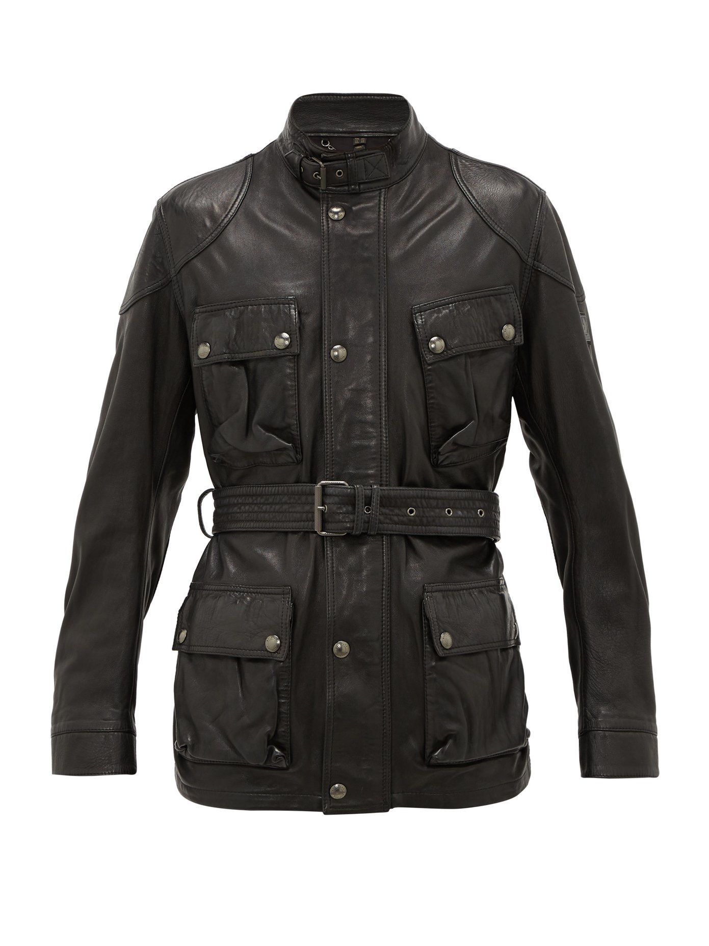 Belstaff Trialmaster Panther 2.0 Leather Jacket In Black | ModeSens