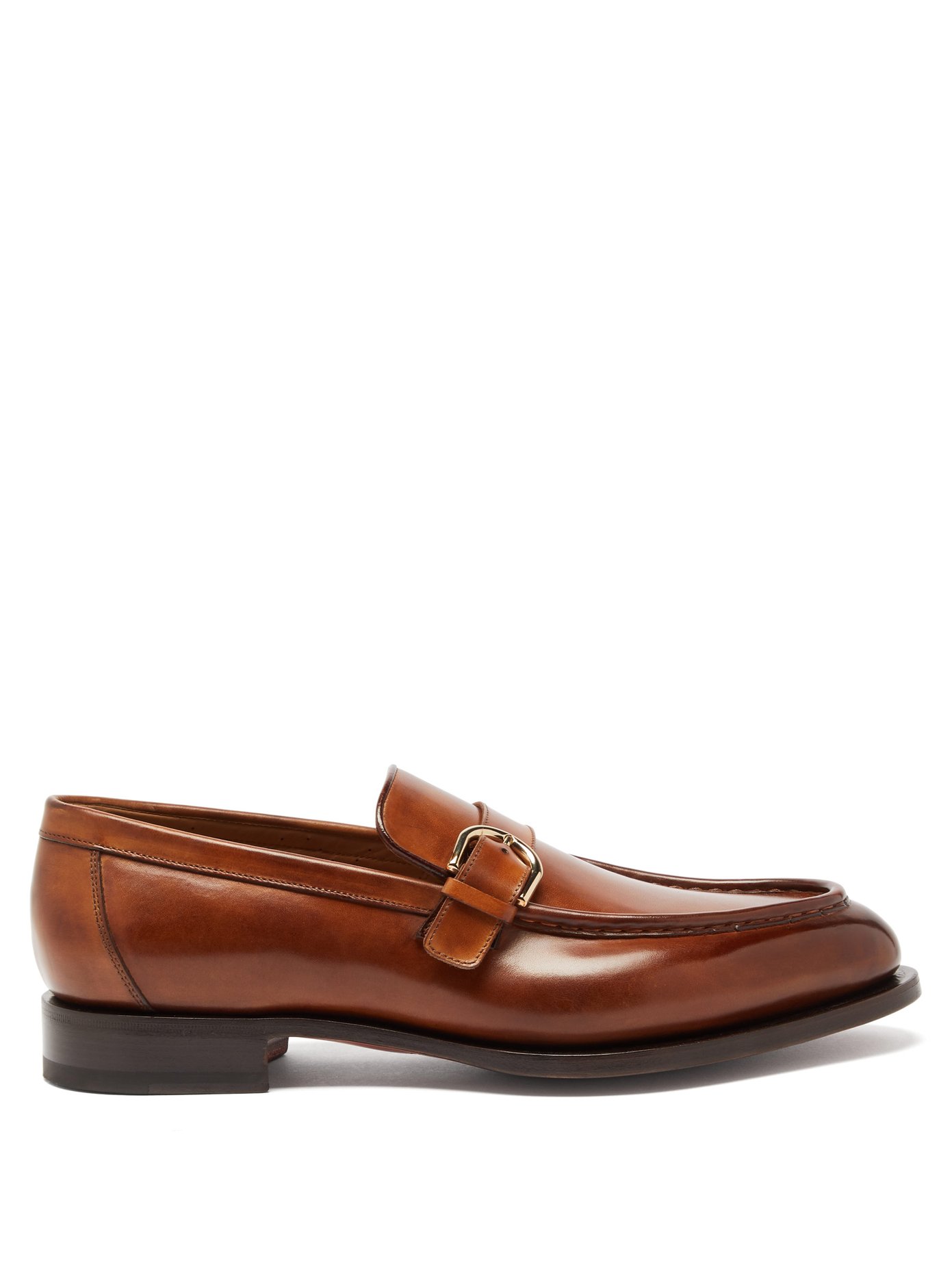 Colin monkstrap leather loafers 
