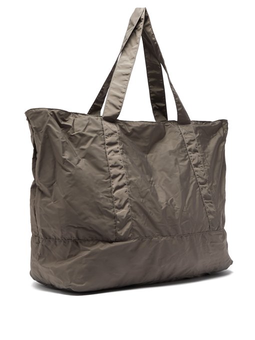 oversized nylon tote bag