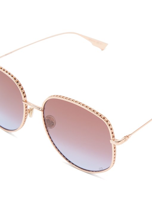 dior sunglasses chain