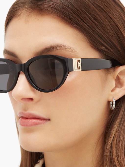 Oval acetate sunglasses | Givenchy 