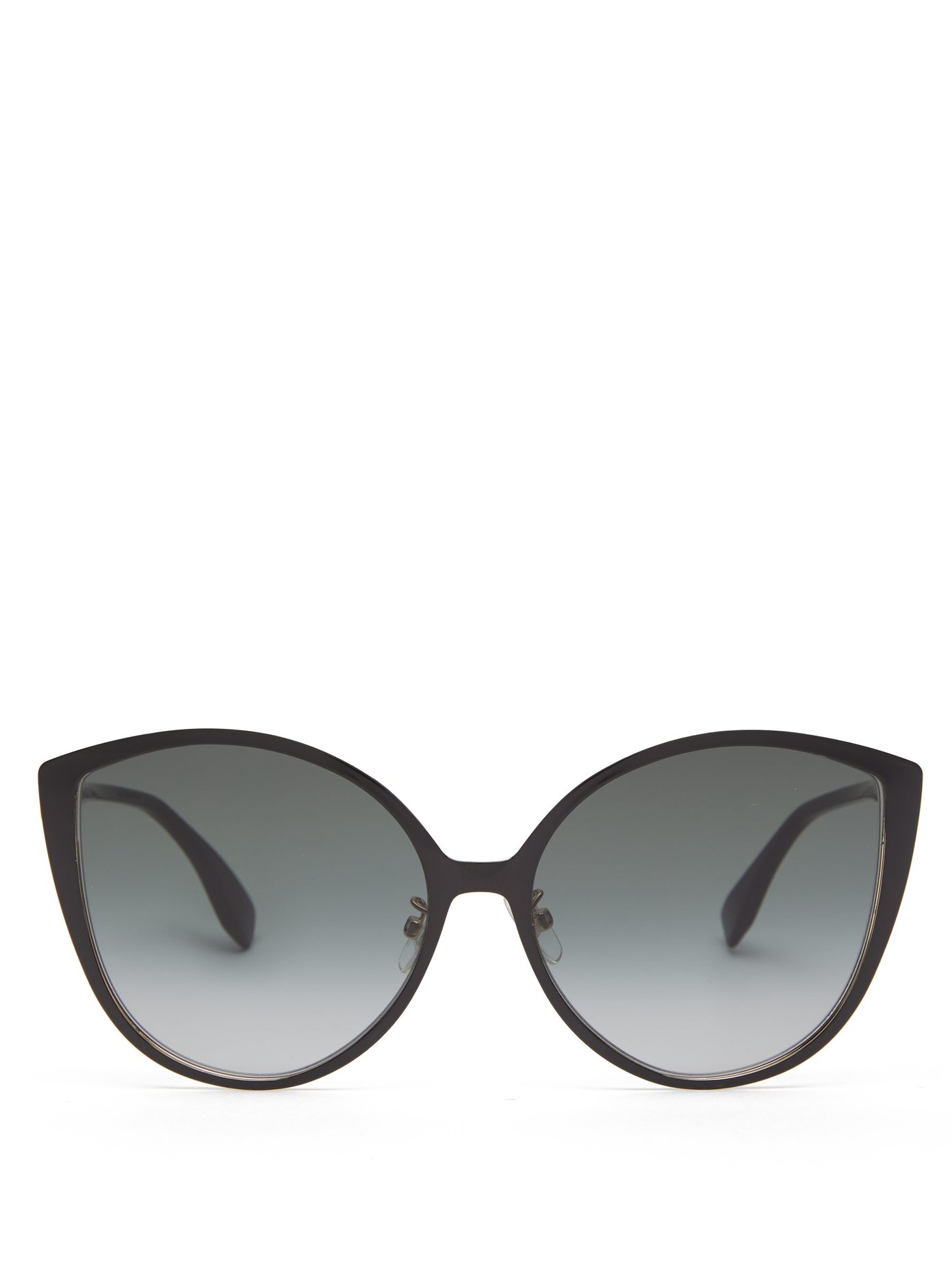 fendi cat eye sunglasses black