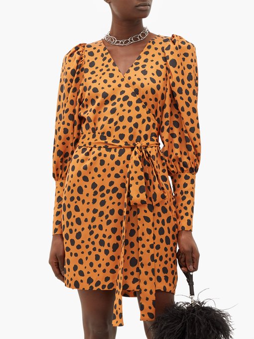 polka dots and leopard print