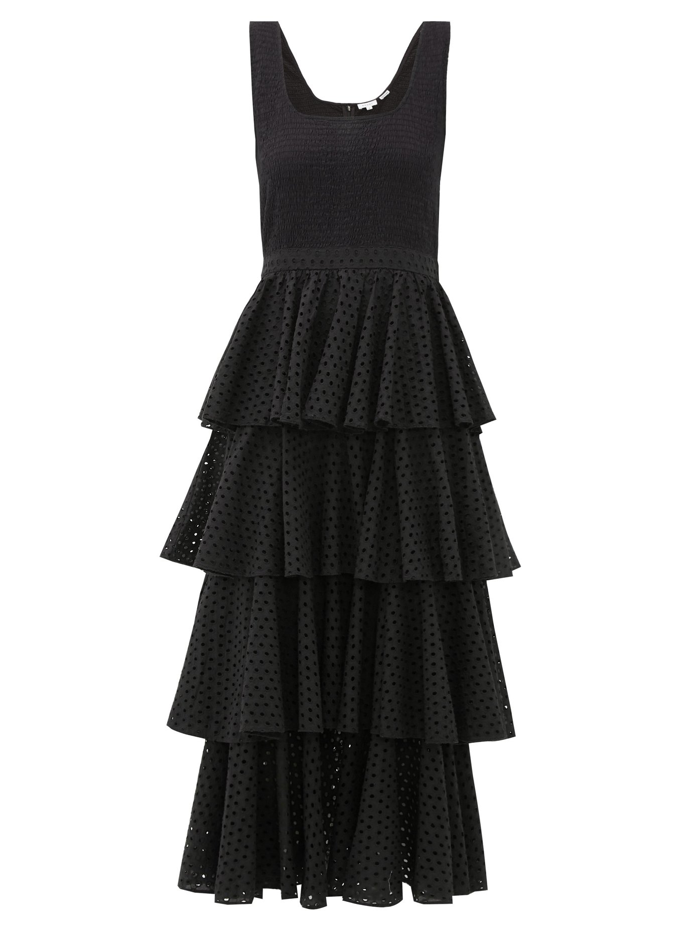 black broderie anglaise dress uk