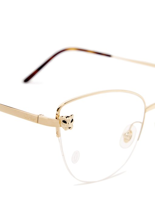 cartier panthere eyeglass frames