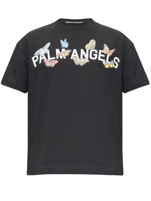 butterfly palm angels t shirt