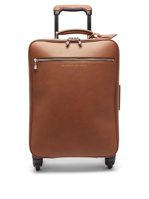 leather carry on luggage