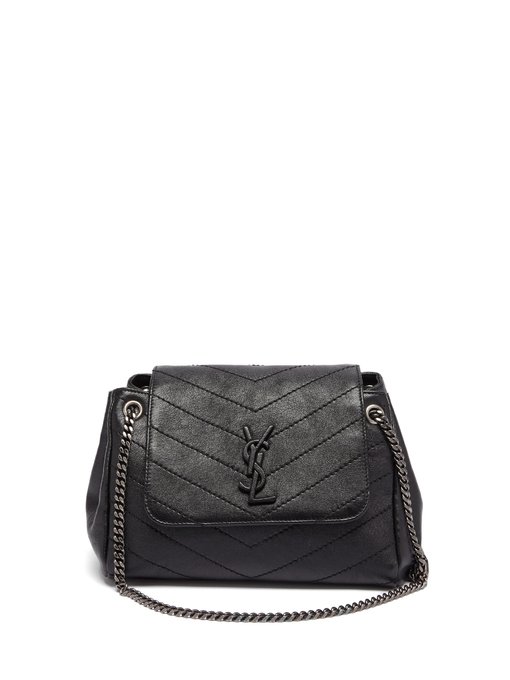 saint laurent quilted shoulder bag