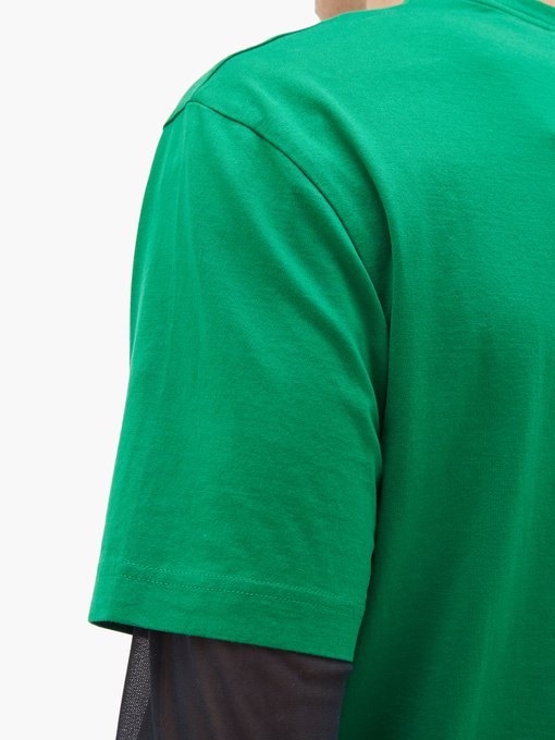 acne studios green shirt