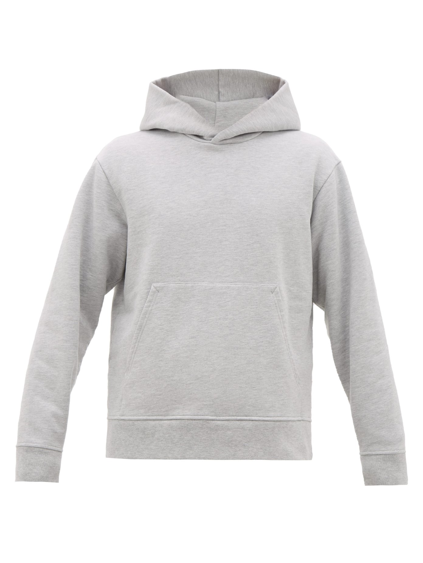 Forres logo-tab cotton-blend hooded 