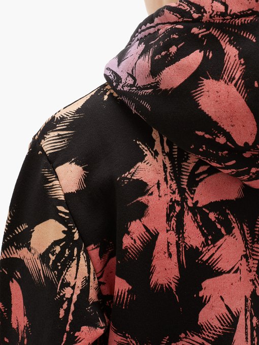 saint laurent palm hoodie