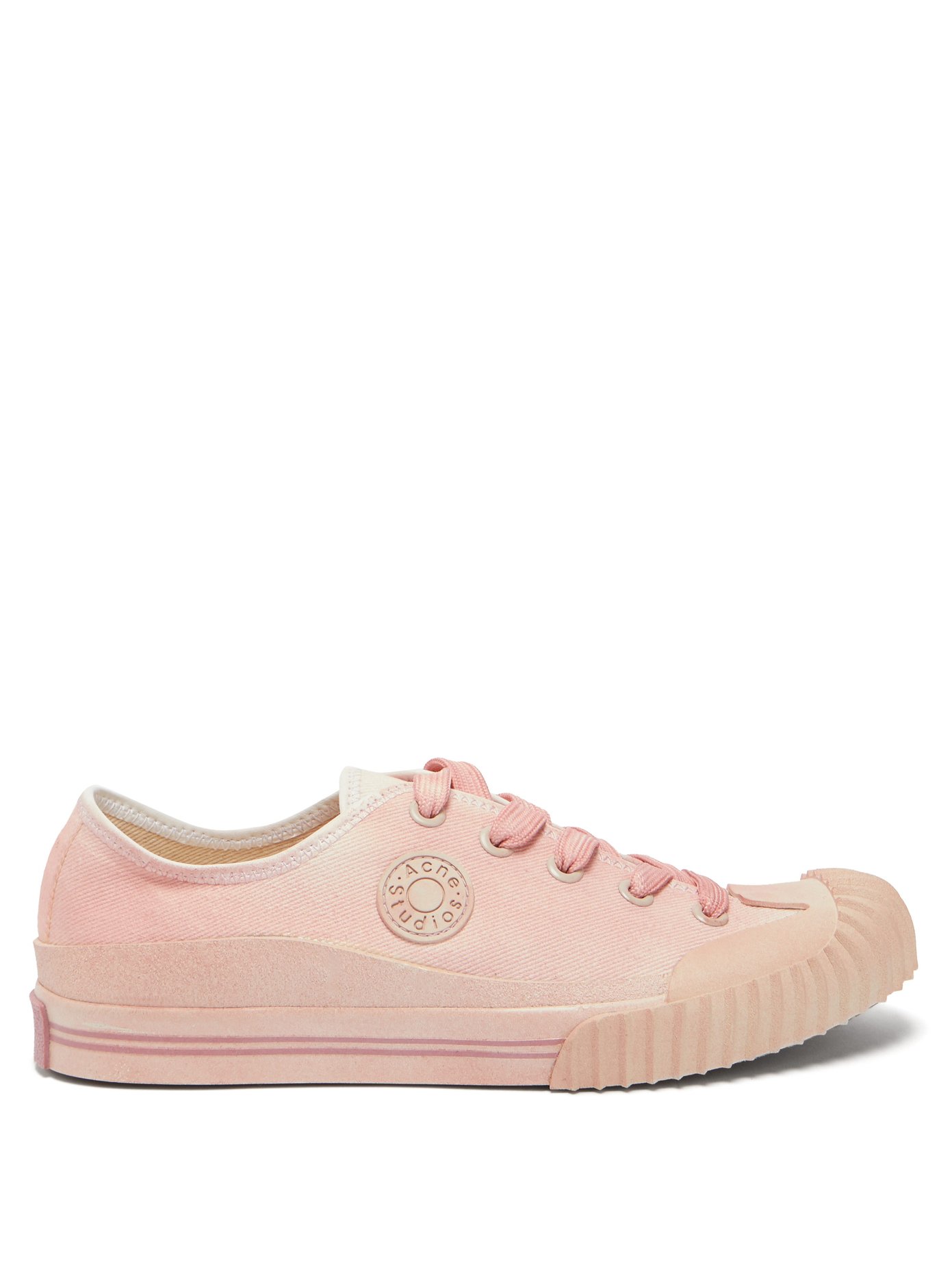 acne sneakers pink