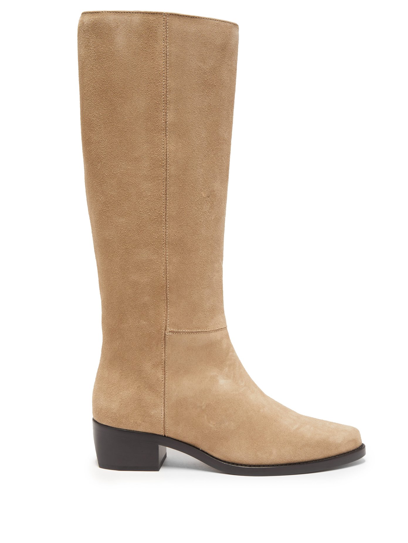 Knee-high suede riding boots | Legres 