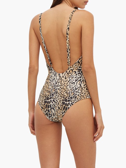 melissa odabash leopard swimsuit