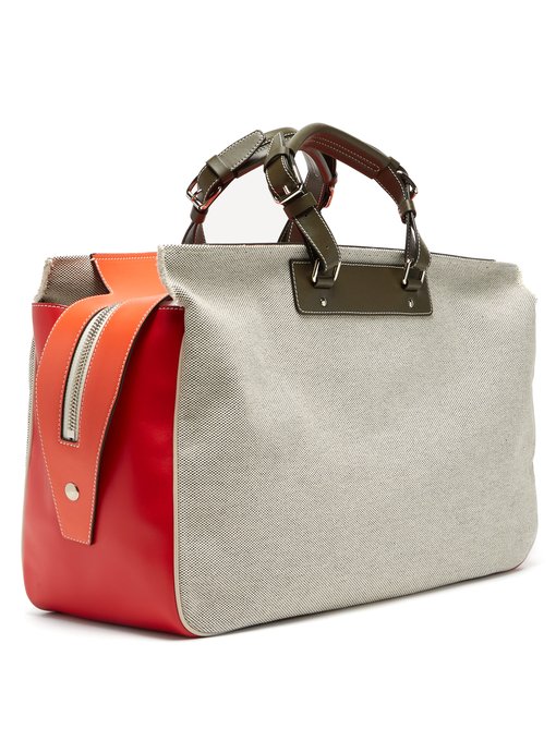 Canvas and leather holdall | Colville | MATCHESFASHION US