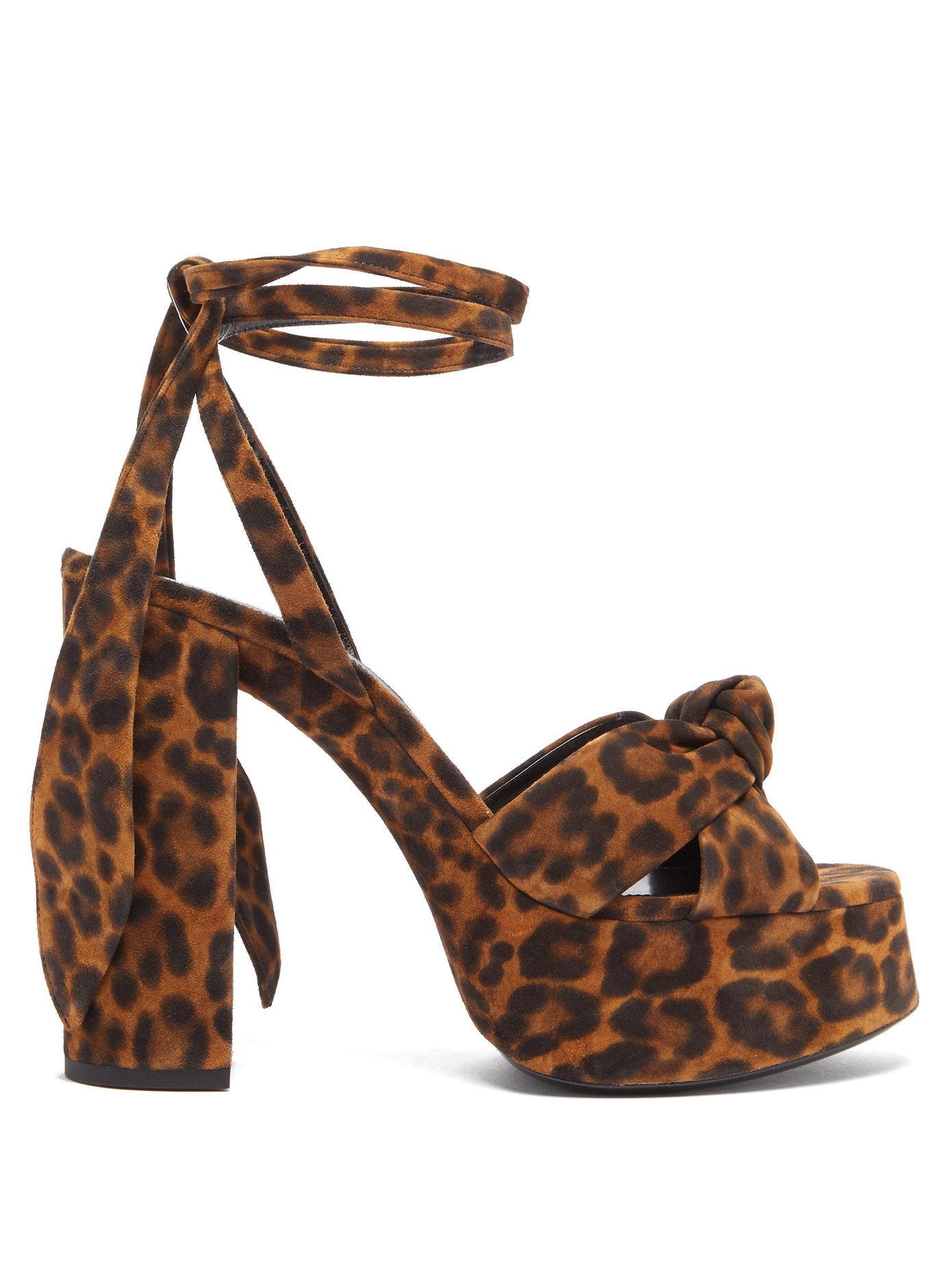 leopard print wedge sandals uk