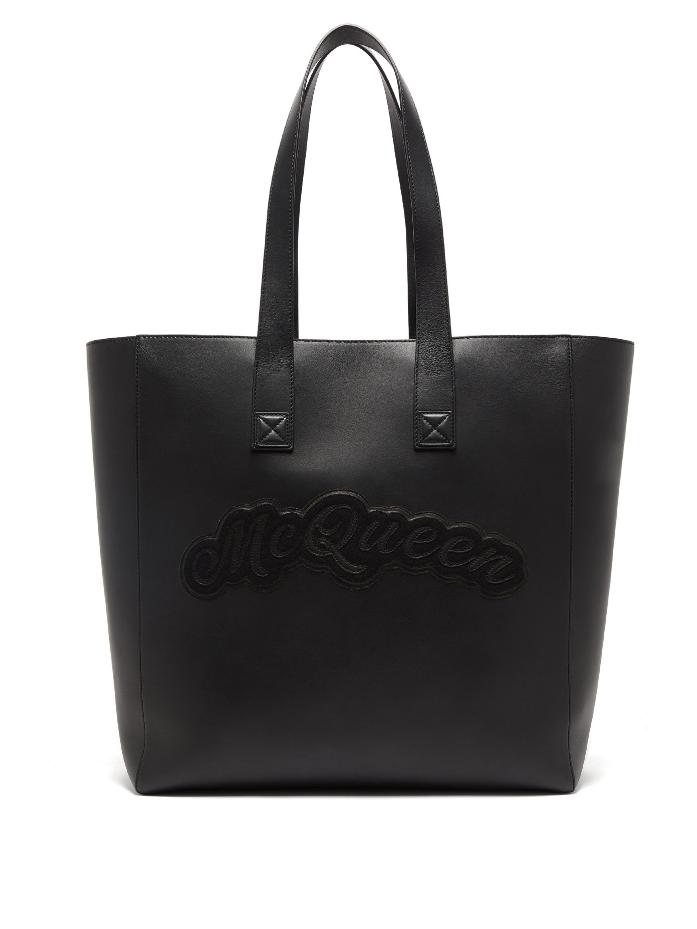 leather tote bag | Alexander McQueen 