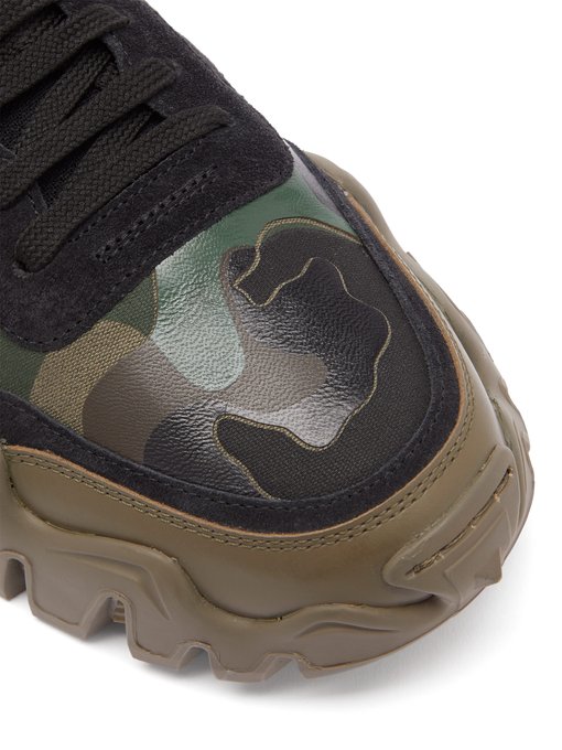 Rockrunner Plus camouflage-print canvas 
