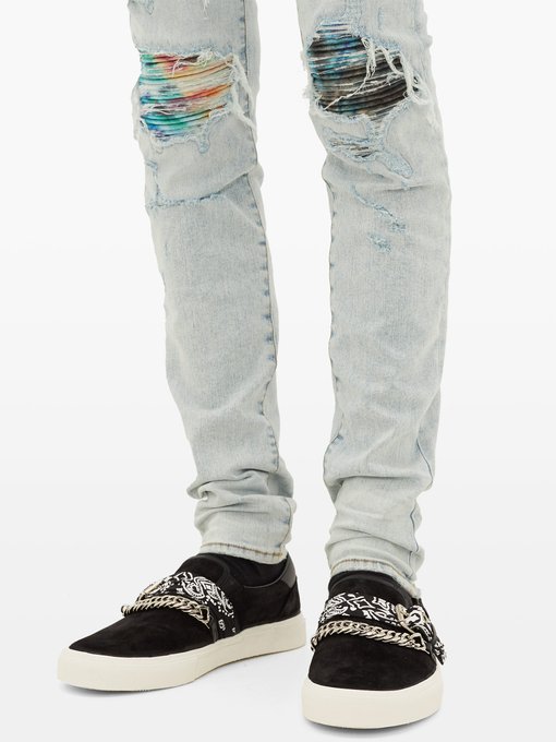 amiri chain jeans