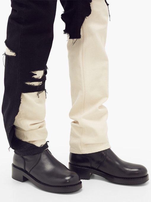 raf simons ankle boots