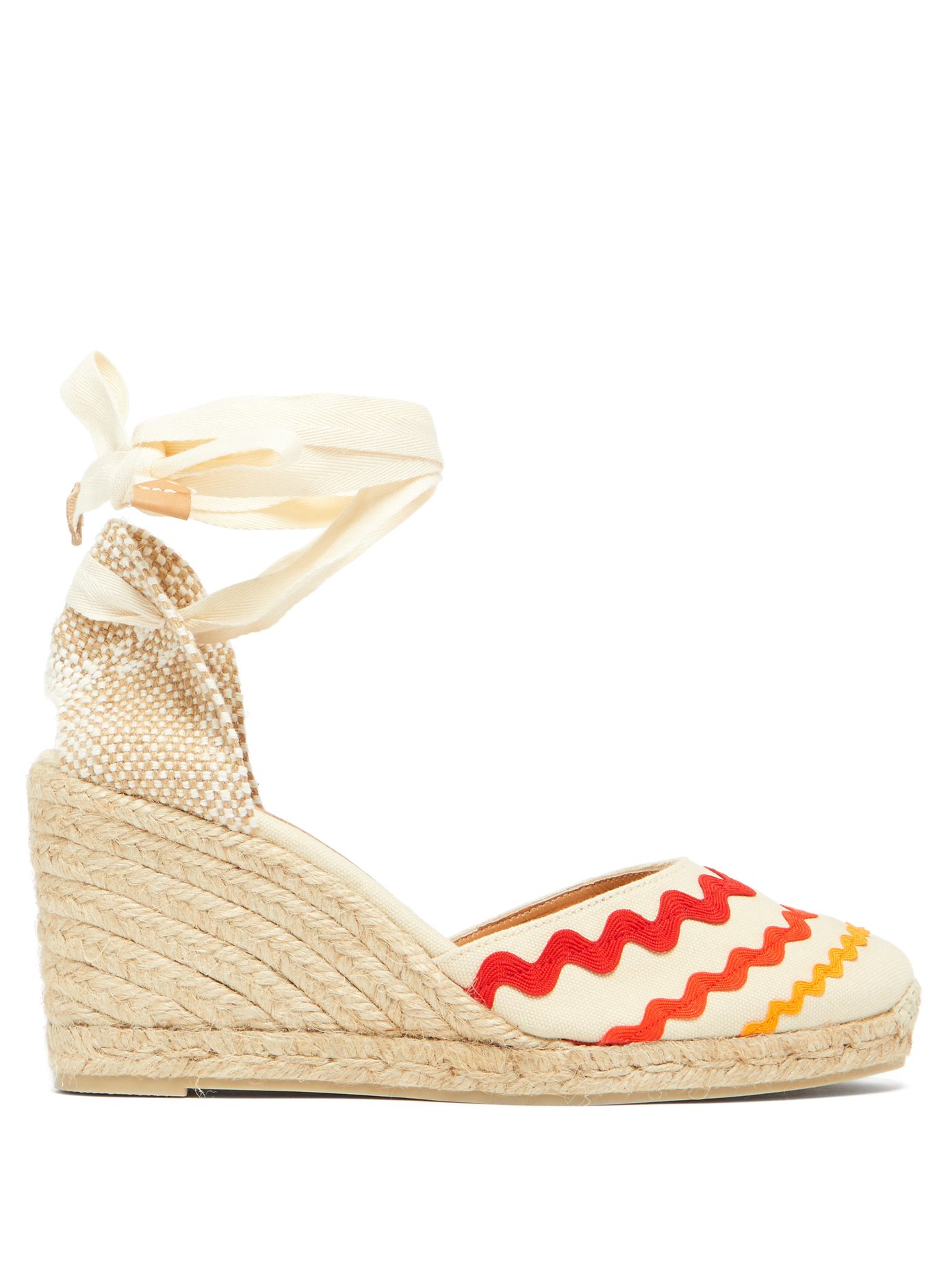 jute platform wedges