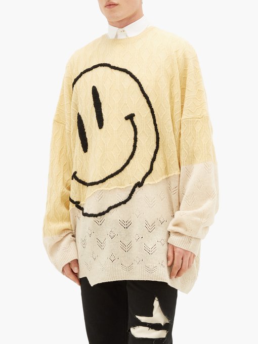 smiley sweater