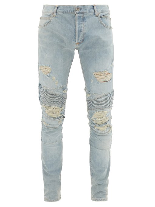 balmain inspired jeans