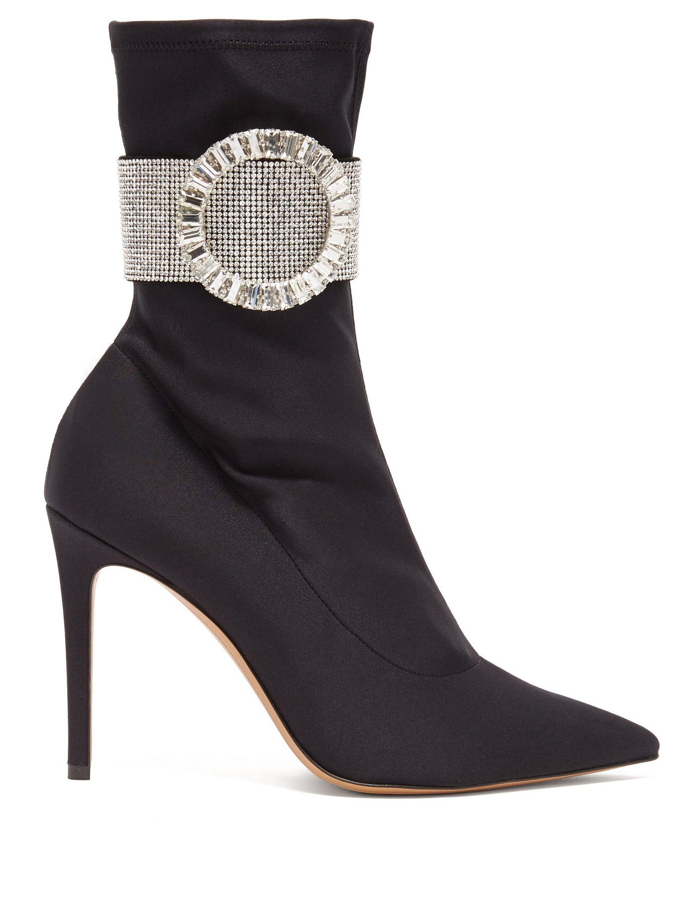 Joan crystal-embellished ankle boots 