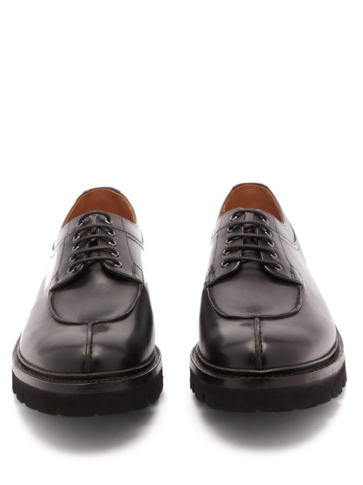 Percy chunky-sole leather derby shoes 